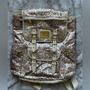 Y2K Juicy couture sequin backpack
